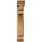 Ekena Millwork Olympic Traditional Smooth Bracket w/ Offset Brace, Western Red Cedar, 5 1/2"W x 24"D x 32"H BKT0604X24X32OLY01SWR - alternate 2